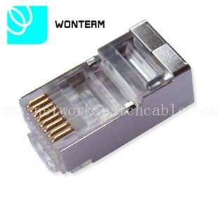 Cat6 Shielded Rj45 Plug Crystal Head 8p8c Rj45 Connector Jack