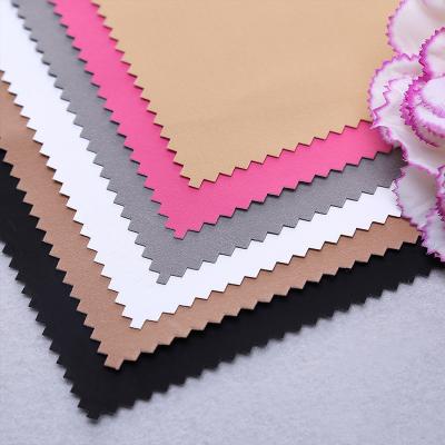 Rich Velvet PU Shoe Leather Antibacterial Faux Leather Type PU Breathable