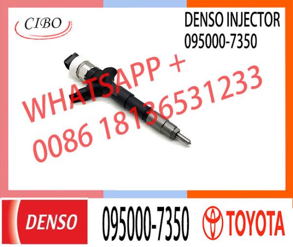 Injetor de combustível diesel Bocal Assy 0950007350 095000-7350 para Toyota Land Cruiser 1KD-FTV Prado D4D J120 23670-30080 23670