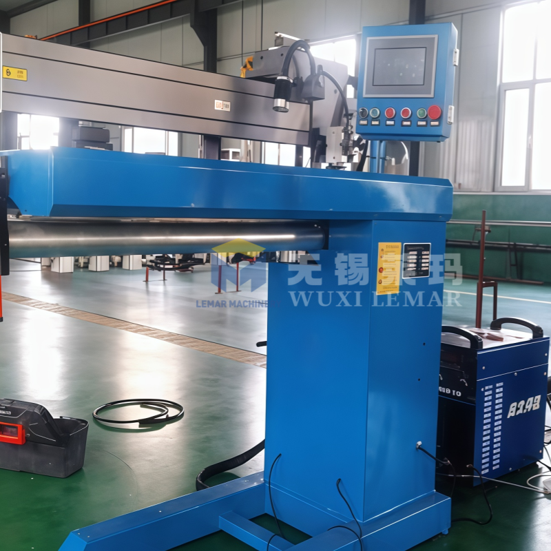 800mm Longitudinal Straight Seam Welding Machine for Stainless Steel Cylinder & Tube Longitudinal Seam Welding