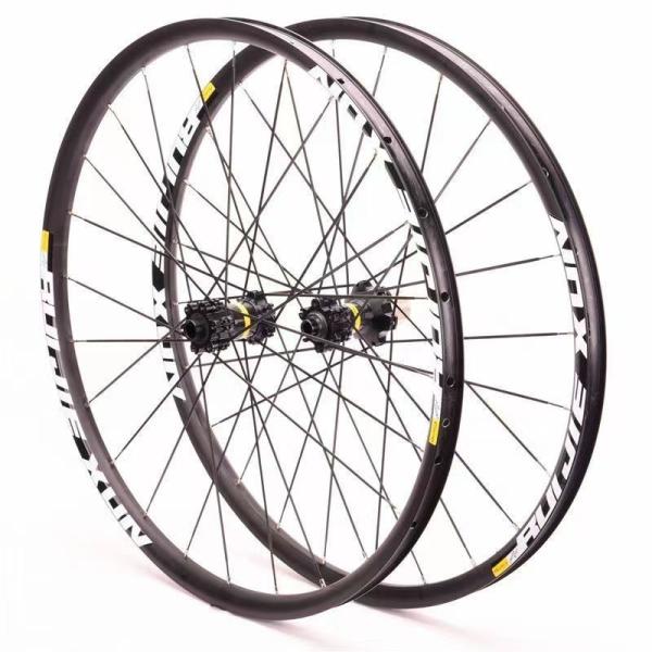 Lightweight 27.5 Inch Mountain Bike Wheelset Four Bearings Aluminum Clincher Wheelset