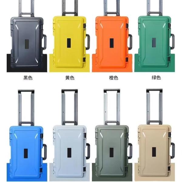 Custom IP67 Waterproof Flight Case with Wheels and Foam