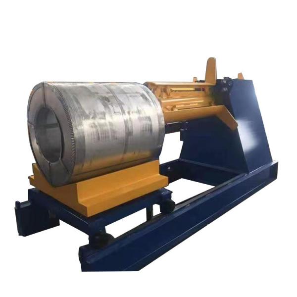 Décoiler hydraulique pour pour chauffe-eau solaire ligne de production de réservoirs