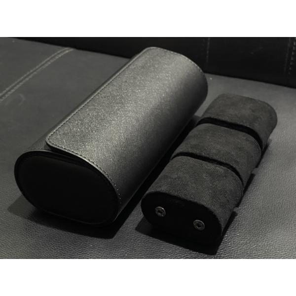 Watch Roll-Pu Leather Any Color 3-Roll Set with Storage