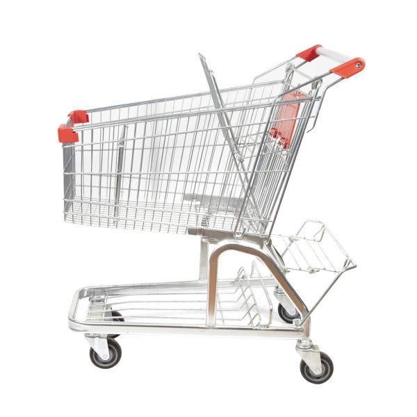 Немецкая тележка металла супермаркета большой емкости стиля нося тяжелую высококачественную оптовую продажу