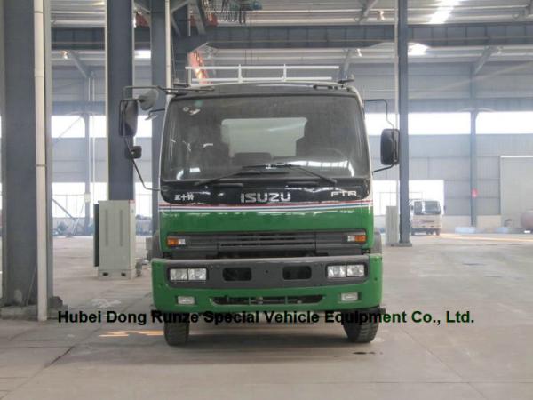 ISUZU oil tanker trucks 16T with Good Quality  fuel pump transport or refuling  oil, diesel, gasoline, kerosene,