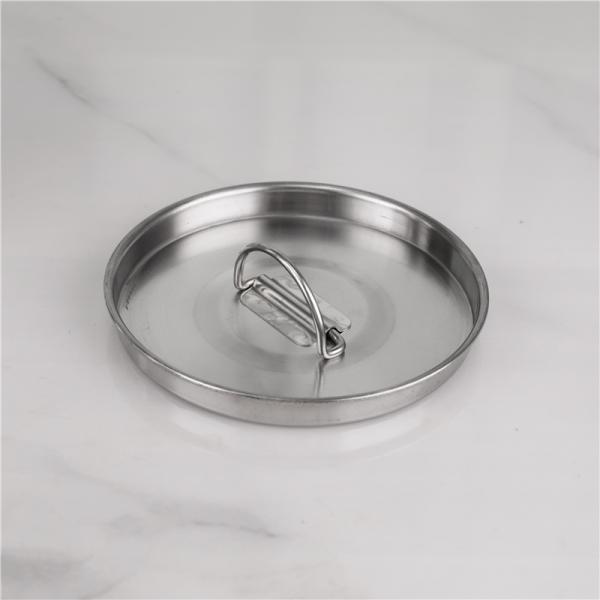 Stainless Steel Outdoor Camping Pot Set Backpacking Cookout Picnic Cookware