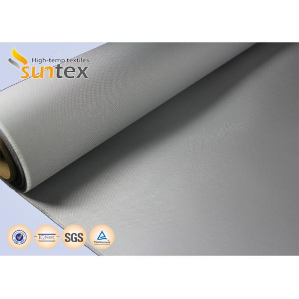 0.41mm Fire Retardant M0 Fine Fiberglass Cloth Roll with PU Coating for Welding