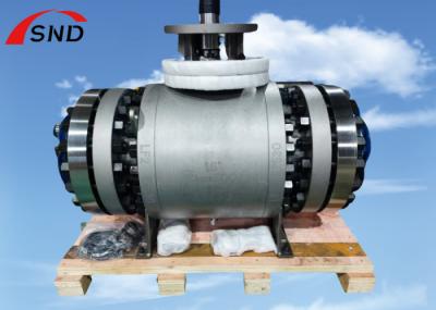 Forged Steel Trunnion Mounted Ball Valve 6'' Class 600 For Industrial Use