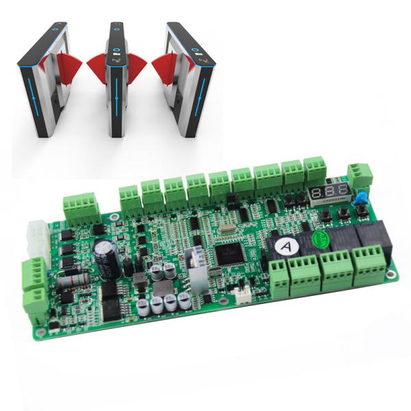 Control Board Support 6 Pairs Sensors PNP NPN for Full-automatic Tripod Turnstile Gate