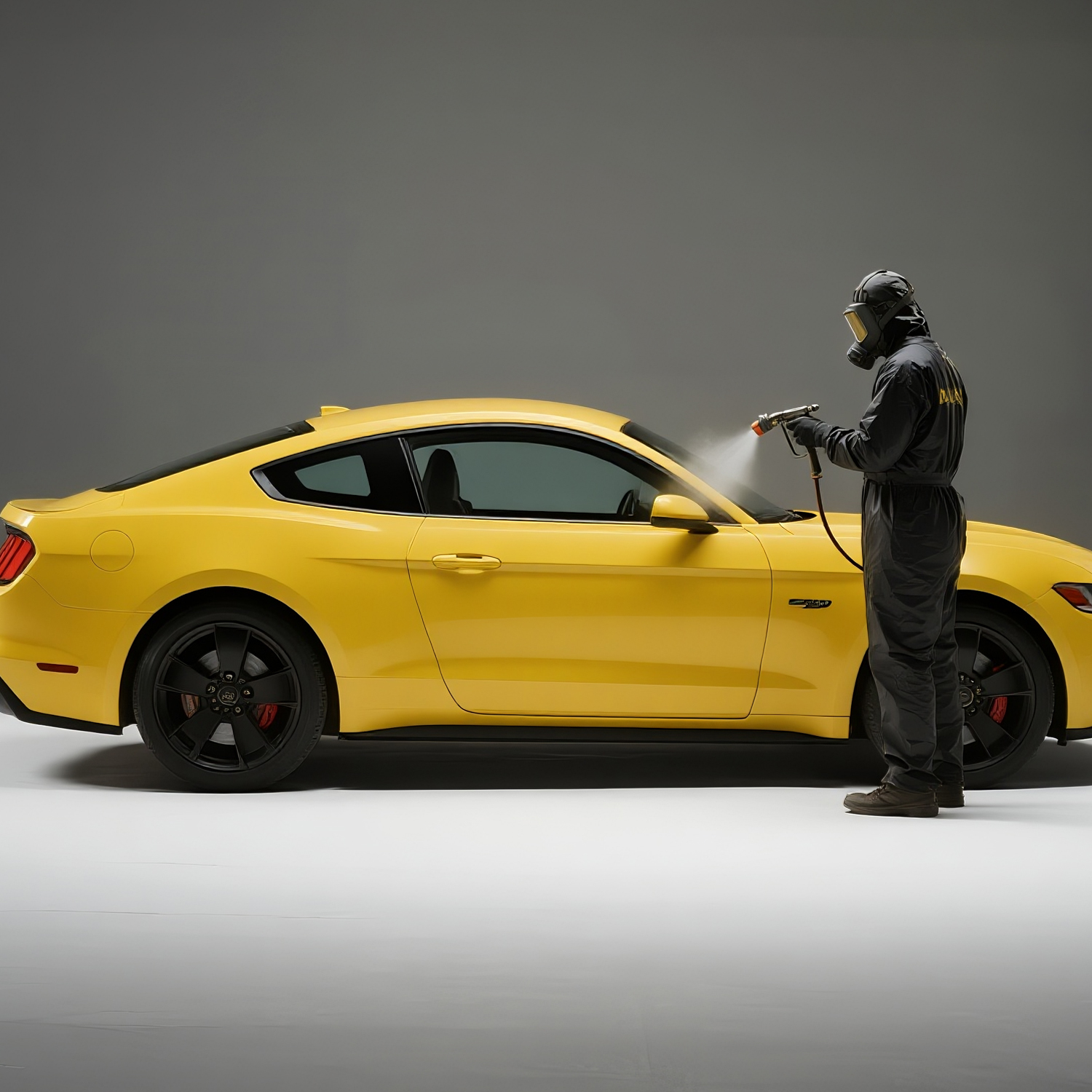 2113 Middle Yellow 2K Acrylic Car Repair Paint High-Solid Acrylic Topcoat with Intelligent Color Matching System