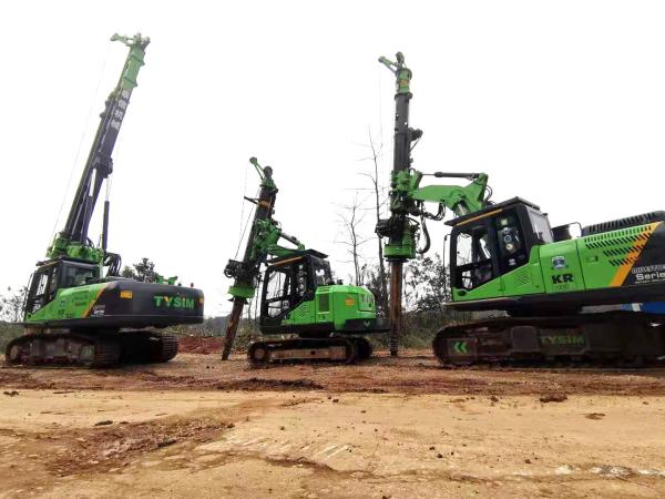 75Kn 20m Hydraulic Borehole Rotary Drilling Rig Machine 26rpm