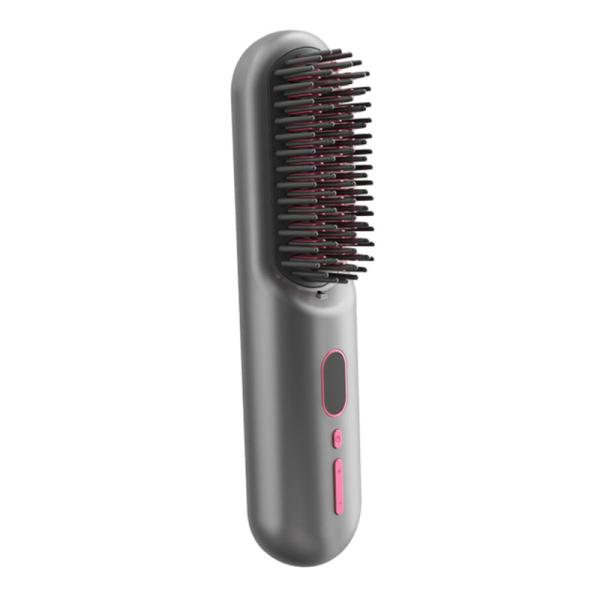 Wireless Hot Air Hair Dryer Brush With BLDC Motor And Negative Ions Type-C Customizable