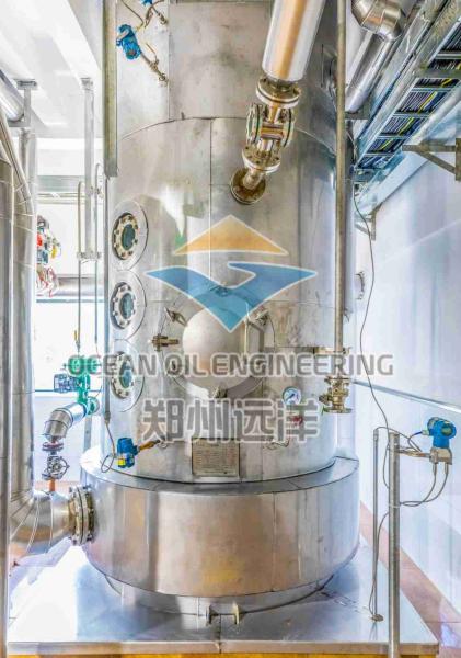 Equipamento de produção automático do biodiesel da pequena escala com sistema de refrigeração de aço inoxidável da água