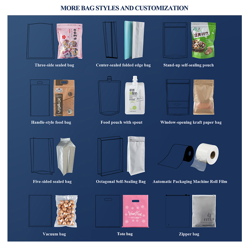 Heat Resistant Odor Proof Multi-Layer Laminate Stand Up Retort Pouch for Ready-to-Eat Meals