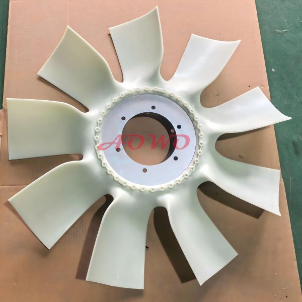 640mm Outer Diameter Energy Saving Noise Reduction Fan Blade for Truck Engine Cooling System,020004620