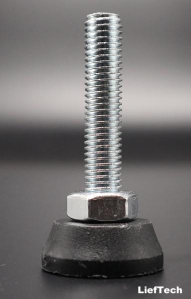 Galvanized steel  Custom Tube Assemblies bottom support adjust screw connection