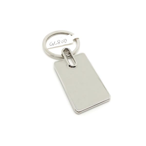 Como portador de llavero fotométrico con aleación de zinc para plata