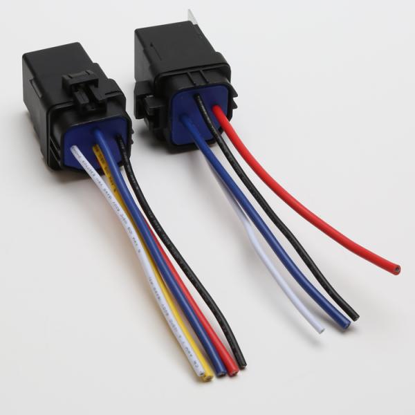 5 PIN SPDT JD2912 Car Relay 24V 12V 40A with Harness Sockets for Truck Motorcycle Boat