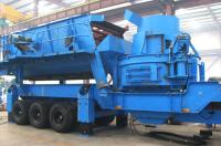 350t/H alimentant à 80mm le sable en pierre de l'exploitation VSI faisant la machine
