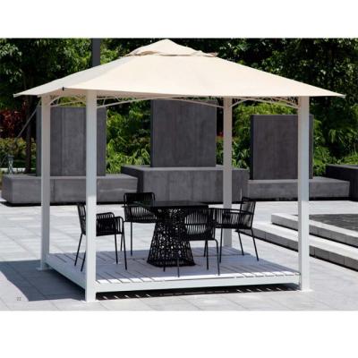 Outdoor Polycarbonate Gazebo Garden Tent Featuring Alu Roof Material and Optional Arches