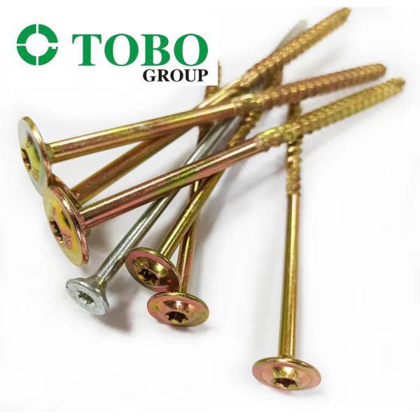 Deep thread Stable installation Wide application Reduced Wobble