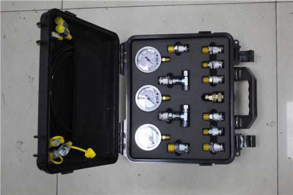 Teste de diagnóstico Kit Digger Pressure Gauge do sistema de Spare Parts Hydraulic da máquina escavadora