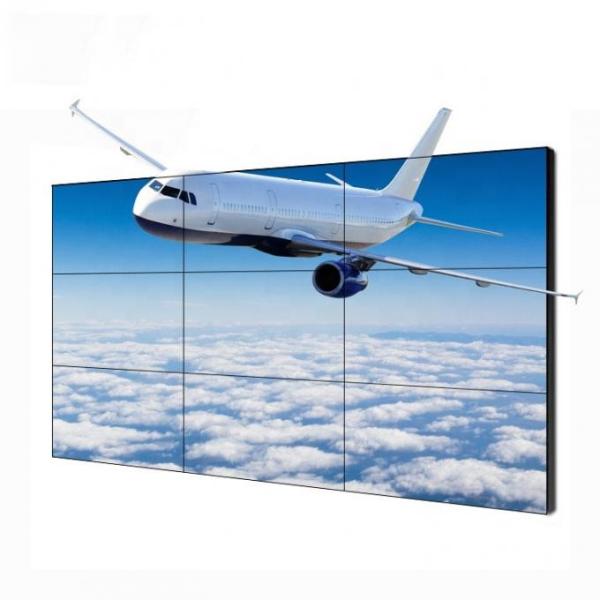 500nits LG Samsung 55 Inch Video Wall Display Super Narrow Bezel Video Wall