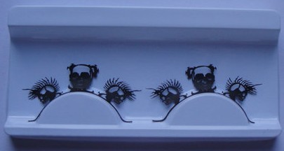 Cils faux de papier classiques fabriqués à la main d'OEM avec le style différent