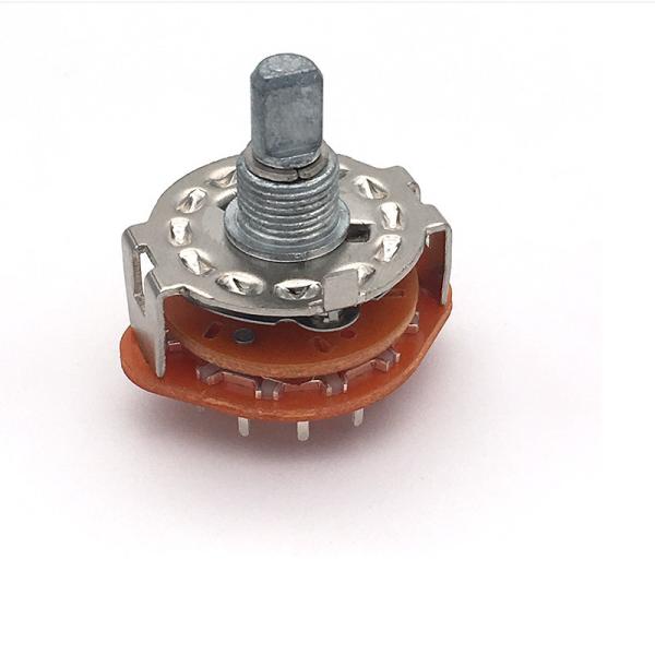 DC500V 2 Pole 6 Position Rotary Switch 100ohm Cts 5 Way
