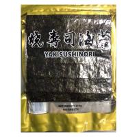 Sabor natural Nori Sushi Seaweed de 100 folhas 19 x 21cm