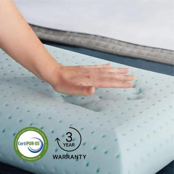 Home Decor Sofa Cushion Cooling Cube Memory Foam Massage Pillow with 100% Polyester