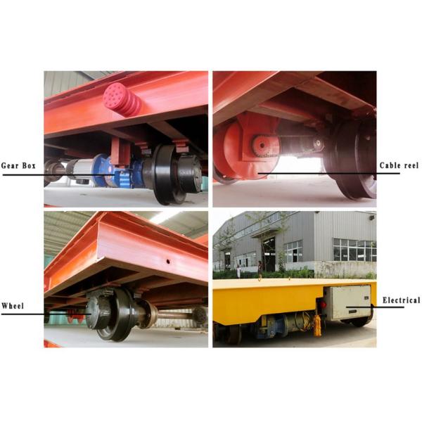 электрическая тележка передачи 20t моторизовала тележку 15m/Min платформы