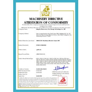 Qingdao Florescence New Energy Technology Co., Ltd Certifications