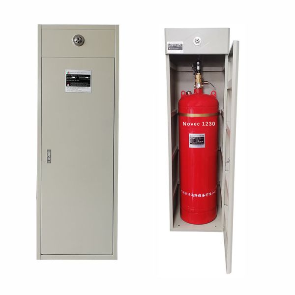 Compact Novec1230 Cabinet Fire Suppression System with Fast Discharge for Server Rooms