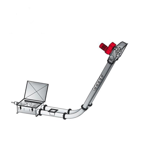 Conveying Tube Conveyor 0.4KW - 22KW Power for Conveying Equipment