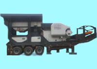 Broyeur mobile 300t/H 100mm de chenille d'infrastructure alimentant