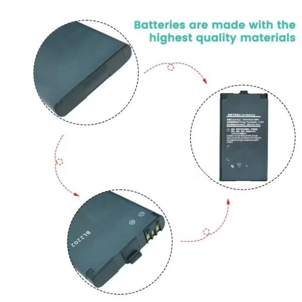 Battery BL2202 4.35V 2200mAh Rechargeable Li-ion Battery Hytera BD300 BD350 Digital-Analog Walkie Talkie battery