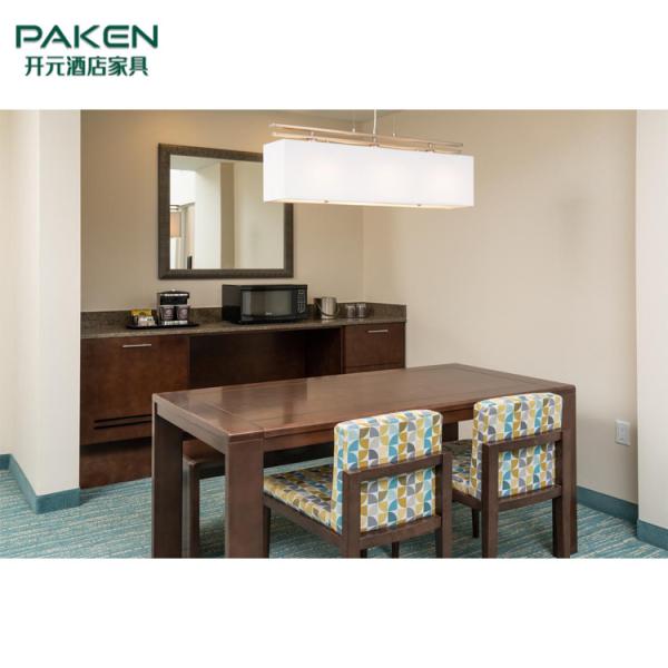Hotel / Apartment Room Furniture Sets with Sofa Bed & Dining Area & Living Area