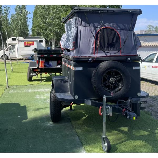 Luxury Mini Self-Driving Teardrop RV Camper Overland Camping Outdoor Trailer Small Off-Road 4x4 for Camper Travel