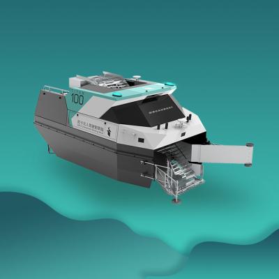 Radar Controlled Water Grass Cutting Boat Pond Harvester 24.7 Acres / Boat 480W