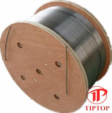 ASTM A269 Welded SS304 Stainless Steel Coiled Tubing