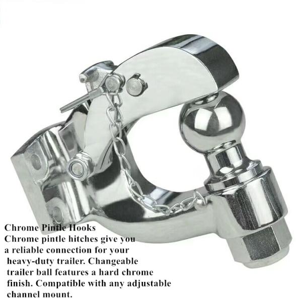 Ball Towing Receiver 2000 Lbs Truck Trailer Spare Parts