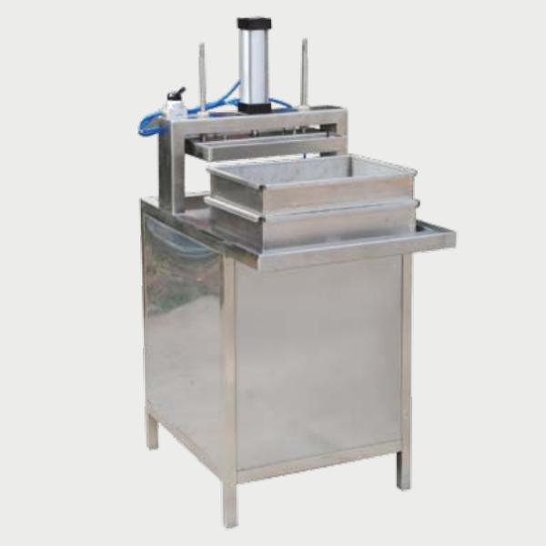 Double-station Pneumatic Tofu Forming Machine for Fresh Soybeans Manufacturing Plant