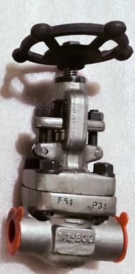Forged SW Globe Control Valve -101℃ To 650℃ Wide Working Temperature Range