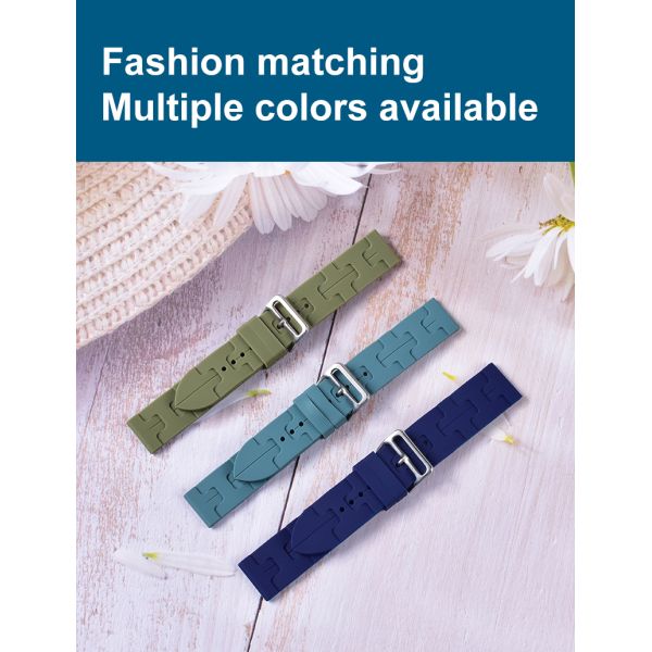 Unique H-Design Silicone Watch Bands · Customizable Colors | OEM/ODM - Made In China By SHX