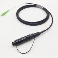 Imperméabilisez la corde de correction extérieure de FTTA de connecteurs optiques de fibre de SC/APC- MINI SC/APC diamètre de fil de 5,0 millimètres