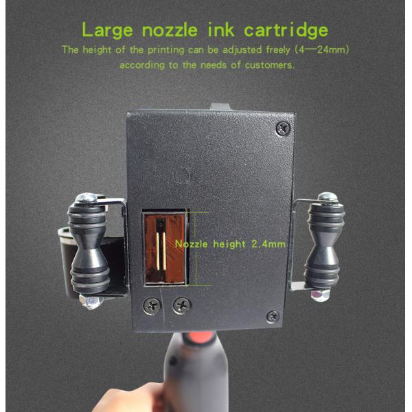 25.4mm Handheld Inkjet Printer for Portable Batch Coding and Expiry Date Printing