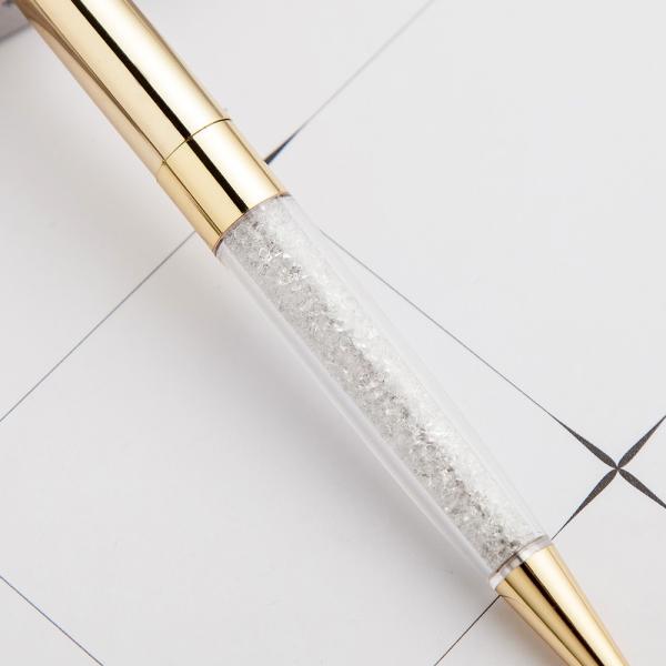 2.5g Tinta Cor Vermelha Big Top Diamante Pen Multicolor Diamante Cristal Ballpoint Ball Pen Para presente de casamento