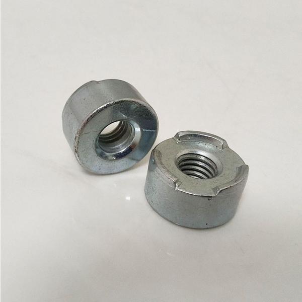 OEM Customized Standard Size M10 M12 Round Head Weld Nut Weld Round Nuts Factory OEM Welding Nuts